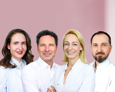 Experten Dr. Fitz, Dr. Herrmann-Frühwald, Dr. König, Frau Blasco, Klinik auf der Karlshöhe Skin, Stuttgart, Dr. Fitz 